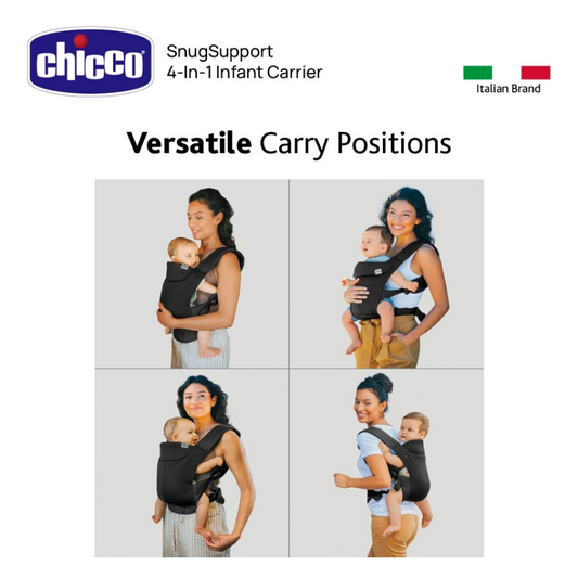 Chicco Snug Support Baby Carrier - Black