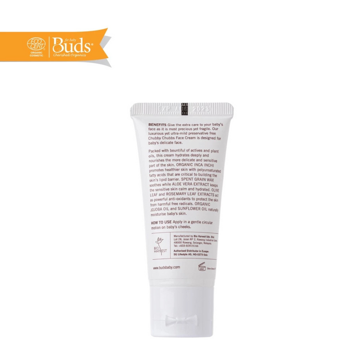 Buds BCO Chubby Chubbs Face Cream 30ml