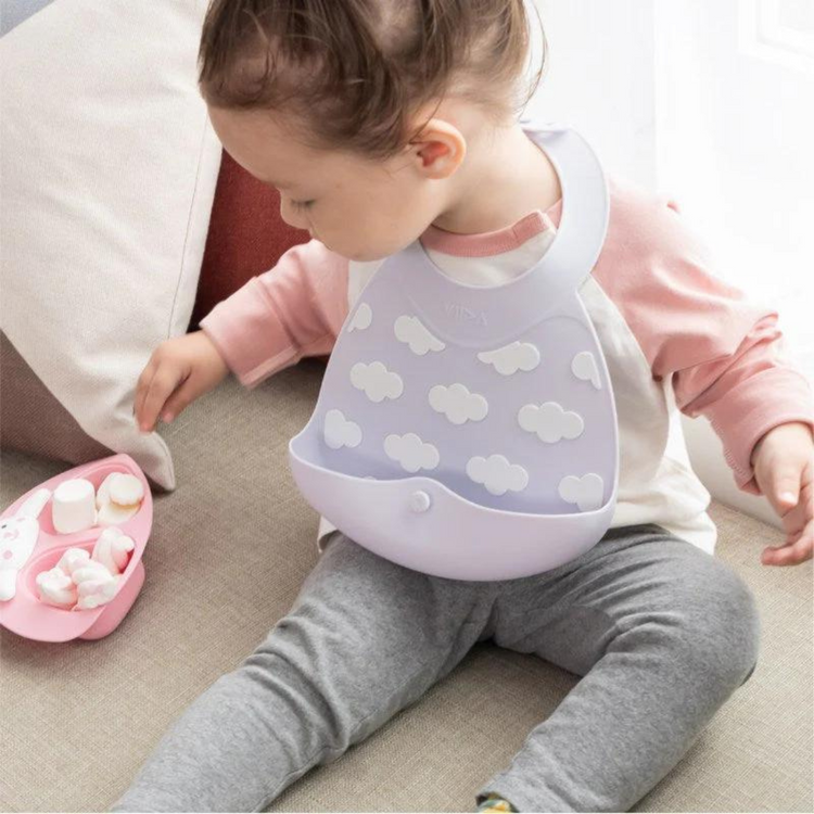 Viida Joy Series Baby Bib (Clouds)