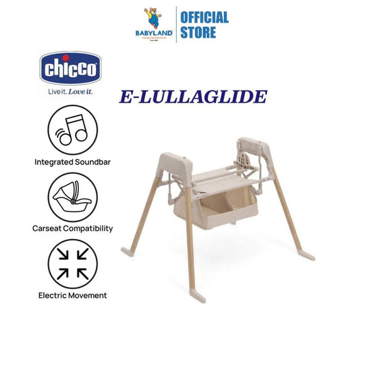 Chicco E-Lullaglide Electronic Bluetooth Baby Rocking Stand - Natural (0m+ to 9kg)