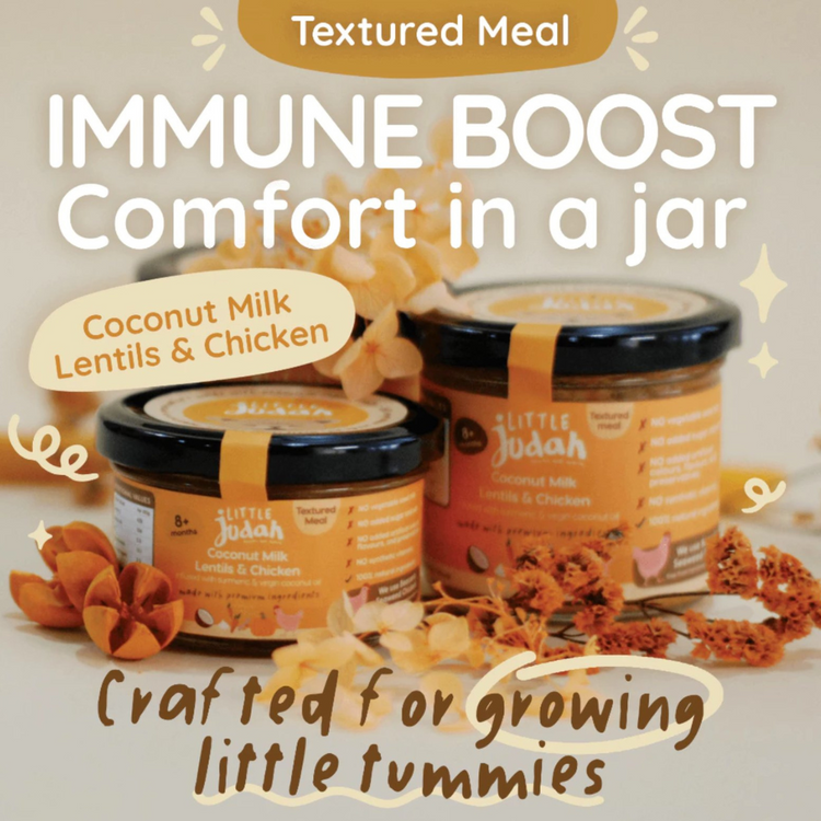 Little Judah Coconut Milk, Lentils & Chicken 130g