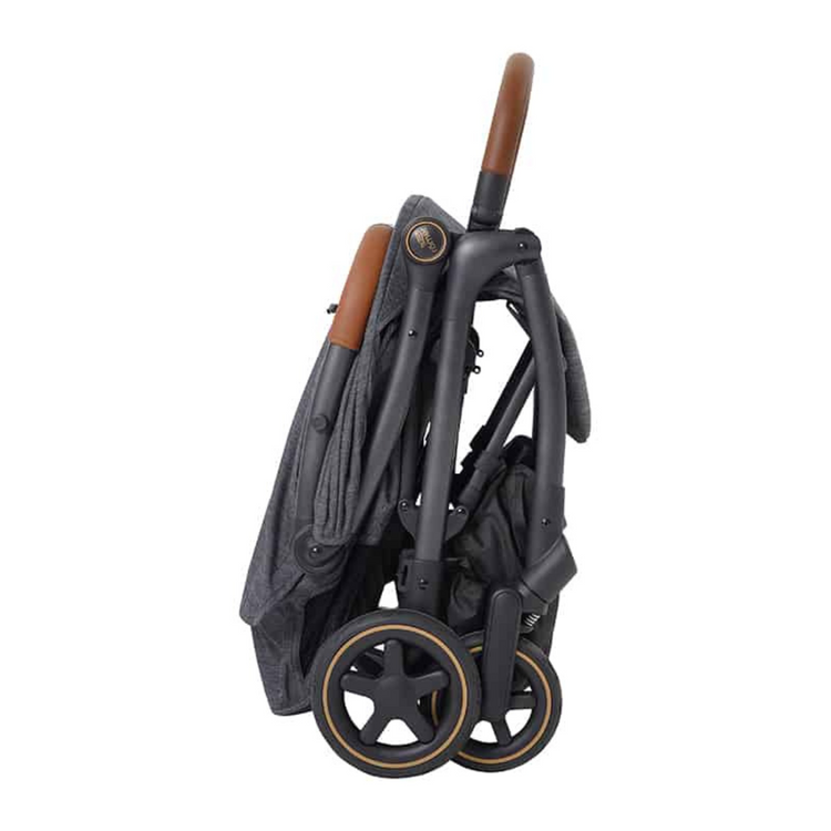 [ Display Unit ] Britax Gravity II Auto One-Handed Fold Stroller - Marble Blue (Birth - 22kg/4 Years Old)