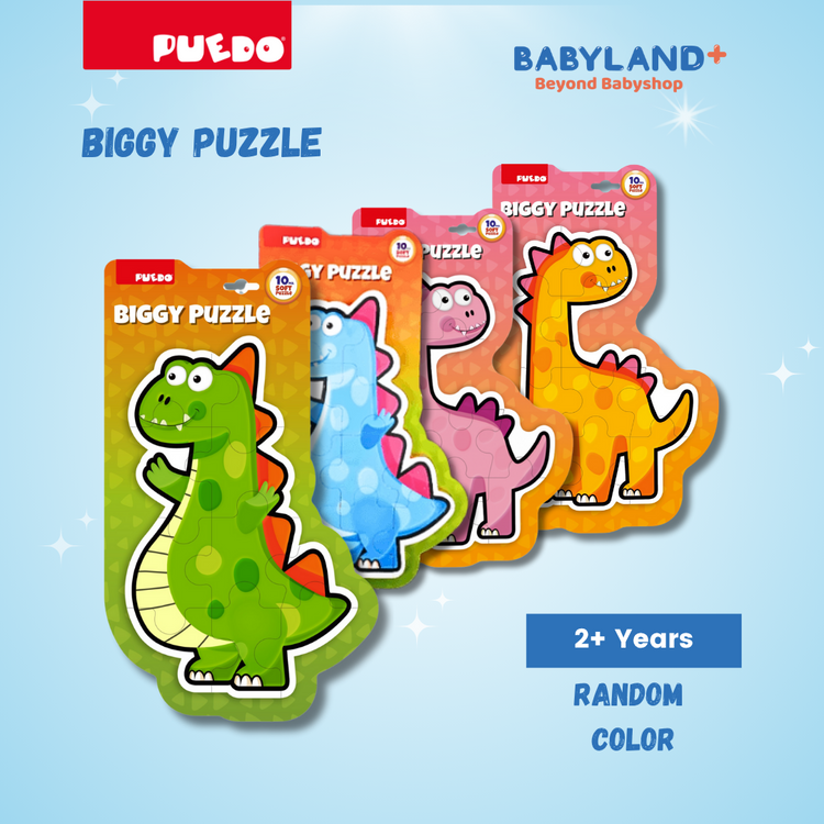Puedo Biggy Puzzle  (4 variations; Pink, Orange, Green, Blue)