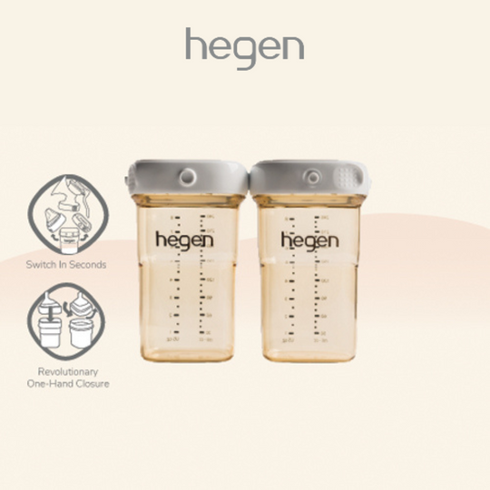 Hegen PCTO™ 240ml/8oz Breast Milk Storage PPSU (2-pack)