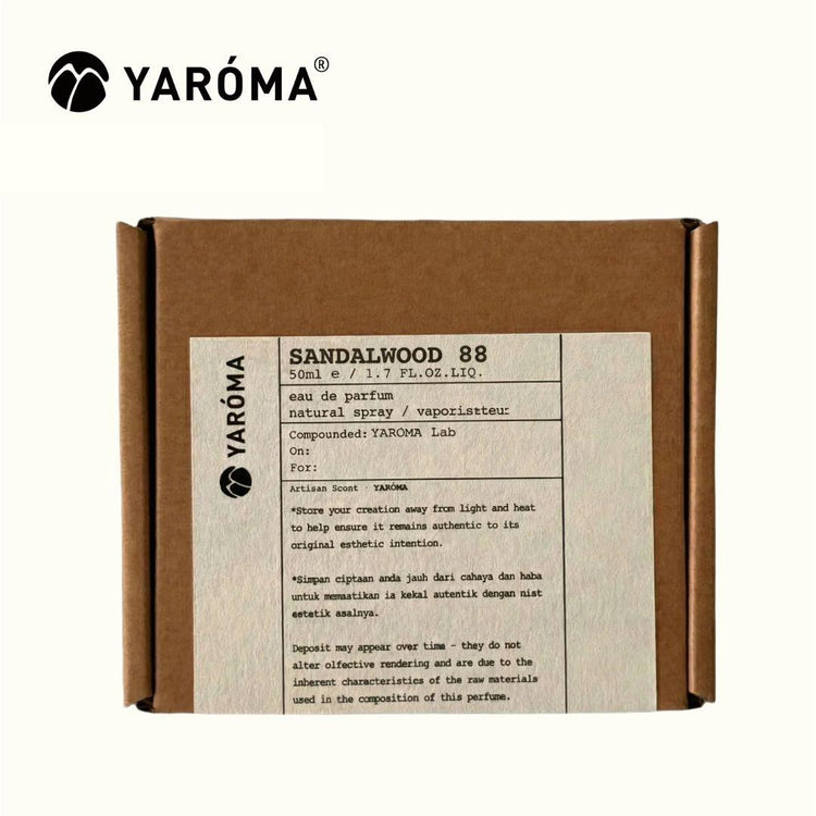Yaroma SANDALWOOD 88 Perfume 50 mL | Warm Woody Unisex Scent