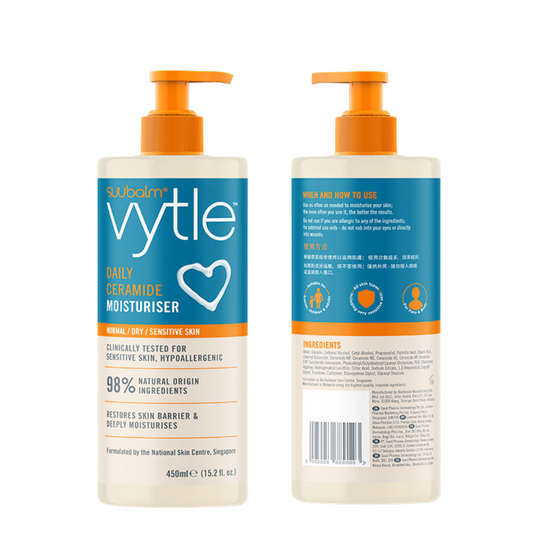 Suu Balm Vytle Daily Ceramide Moisturiser 450ml