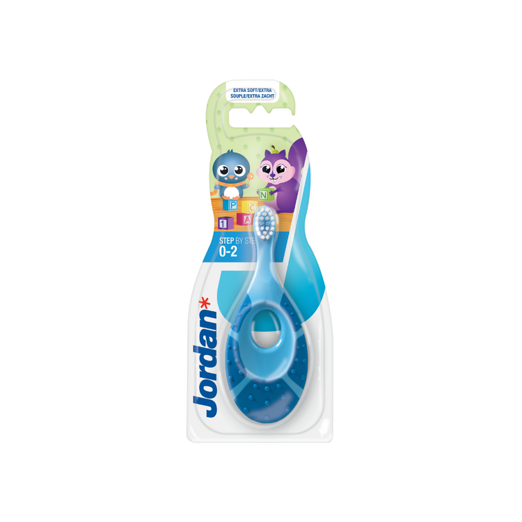 Jordan Toothbrush Step-1 (0-2yrs) (Random Colour Pick)