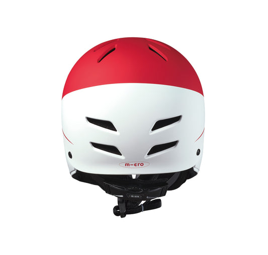 Micro Helmet Racing - White/Red (3-8yrs)