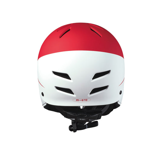 Micro Helmet Racing - White/Red (3-8yrs)