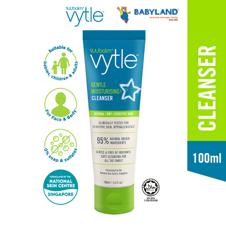 Suu Balm Vytle Gentle Moisturising Cleanser 100ml