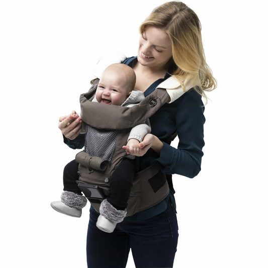 Abiie Huggs Hip Seat Baby Carrier With Patented Hipbelt (3M+)