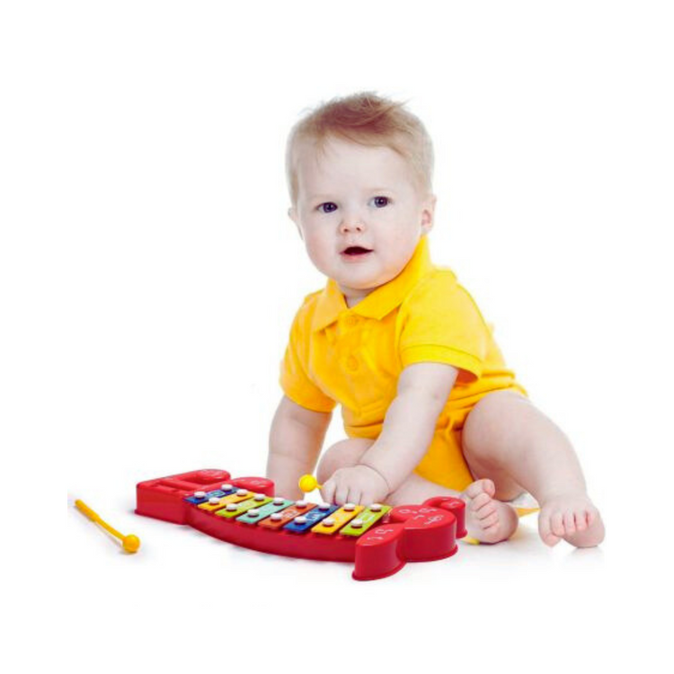 Infunbebe 8 Keys Xylophone - Red (2y+)