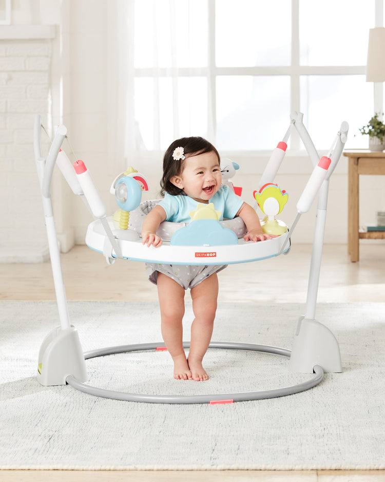 Skip Hop Silver Lining Cloud Play & Fold Jumper Swing (4m+)