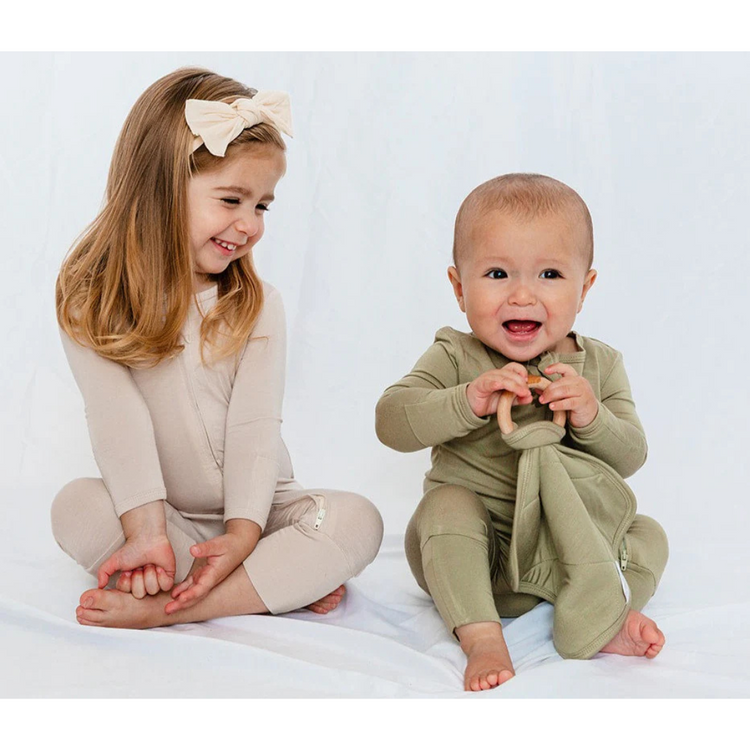 Snuggle Shield® LUXE Bamboo Footless Romper