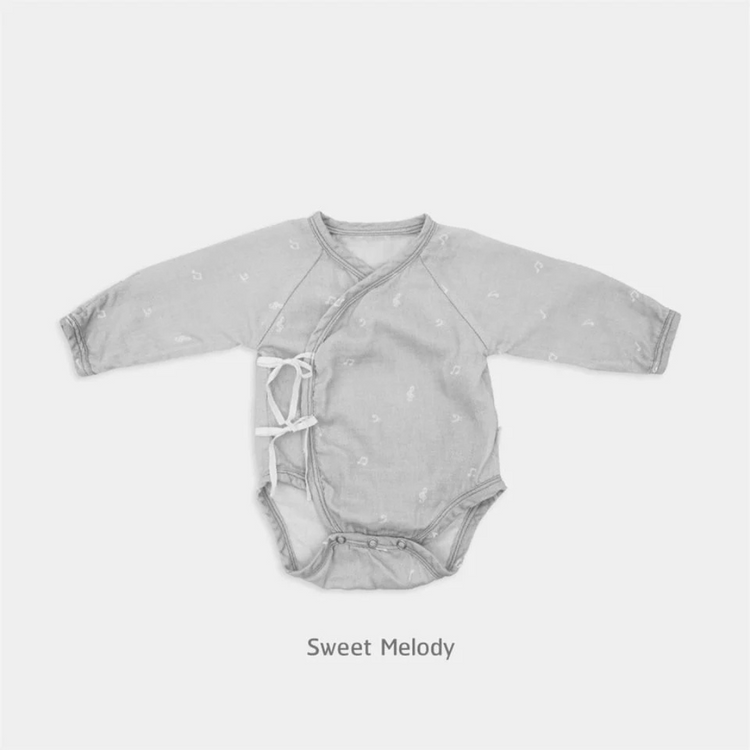 Granny Ben TENCEL Muslin Baby Bodysuit