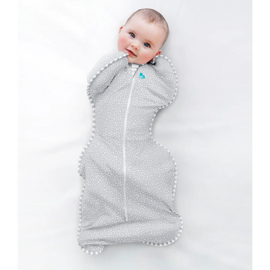 Love To Dream Stage1 Swaddle Up Bamboo 1.0 TOG - Original Grey Dot (NB)