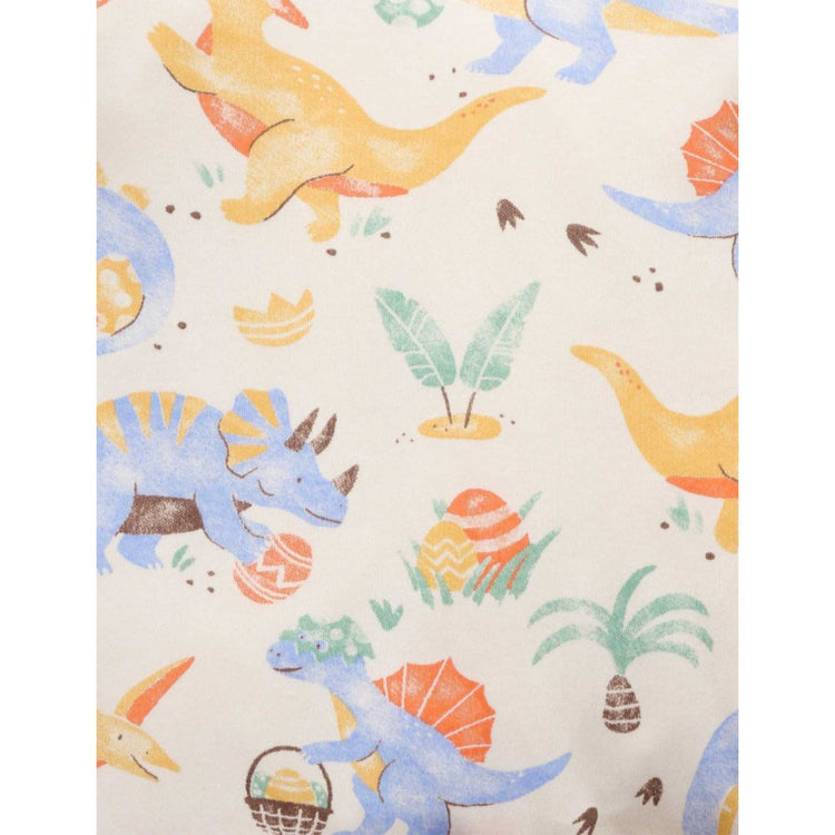 Purebaby Organic Pyjama Set - Easter Dino Dash Print