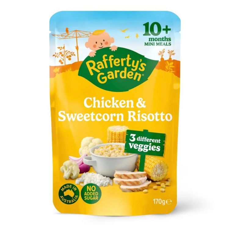 Rafferty's Garden Chicken & Sweetcorn Risotto 170g (10M+)