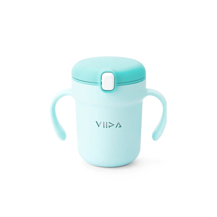 Viida Souffle Antibacterial Stainless Steel Straw Sippy Cup (330ML)