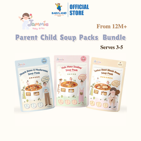 Jammie Baby Bites Parent-Child Soup Pack 120g (12m+)