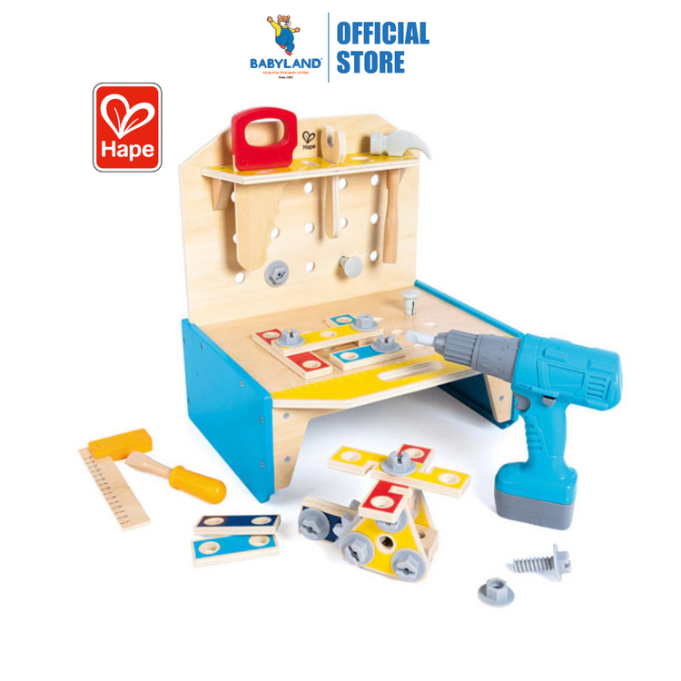 Hape 3221 Little Engineer's Workbench Suitable For Age 3+ Years
