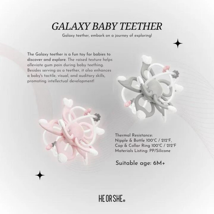 He Or She Galaxy Teether (6m+)