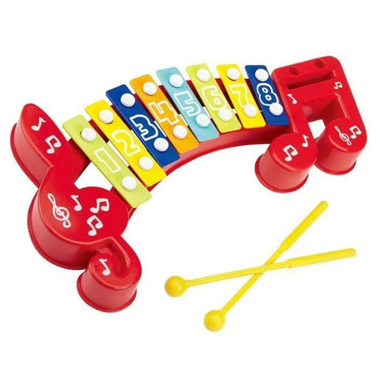 Infunbebe 8 Keys Xylophone - Red (2y+)
