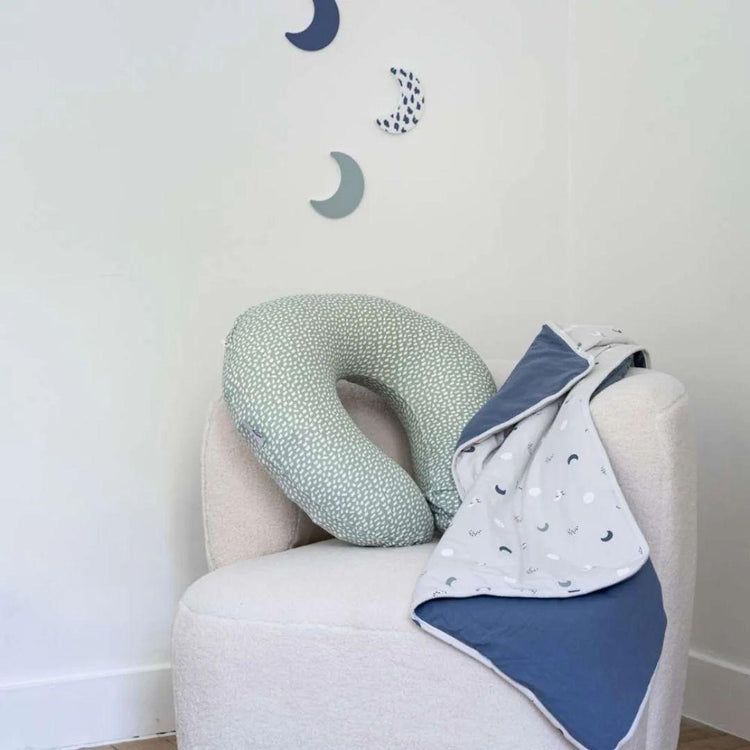Doomoo Softy Nursing Pillow - Cloudy Kaki