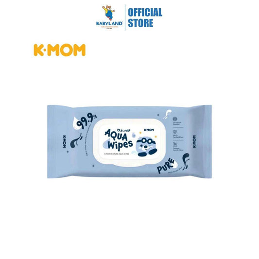 K-Mom 99.9 Pure Aqua Wipes (60 Pcs)