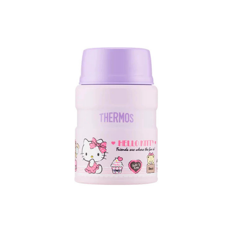 THERMOS 520ml Hello Kitty Stainless Steel Food Jar with Spoon [SK520KT25]