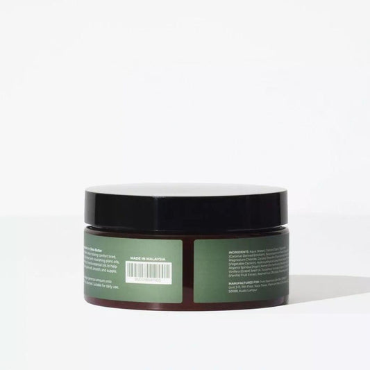 Pop Neutral Magnesium Shea Body Butter Green Meadow - Rosemary & Vanilla (200g) | Dry Skin Body Moisturiser