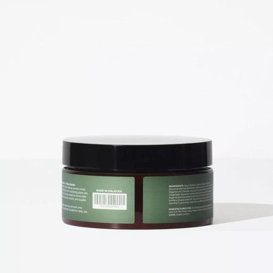Pop Neutral Magnesium Shea Body Butter Green Meadow - Rosemary & Vanilla (200g) | Dry Skin Body Moisturiser