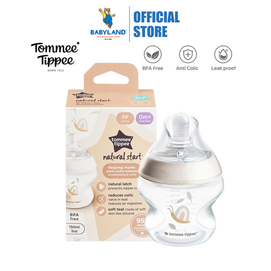 Tommee Tippee Natural Start PP Bottle 150ml (Snail)