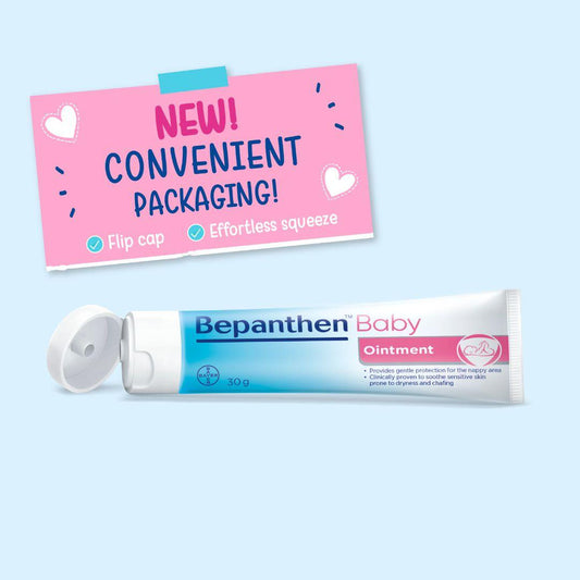 Bepanthen Baby Ointment - Protects & Heals Nappy Rash