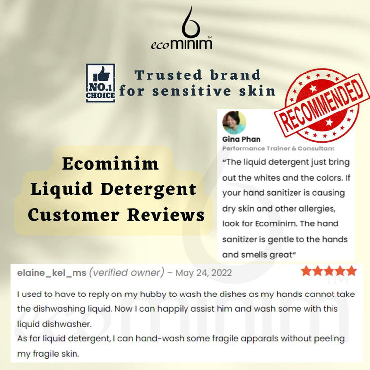 Ecominim Concentrated Liquid Detergent – Ever Gentle 1L