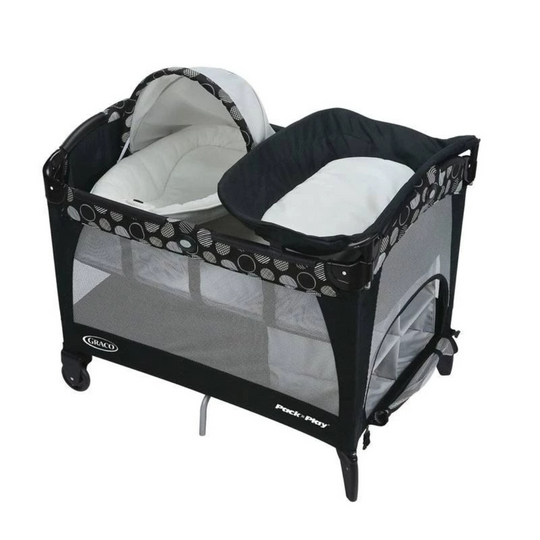 Graco Pack And Play with Newborn Napper and Changer LX - Milan, suitable for Newborn onward