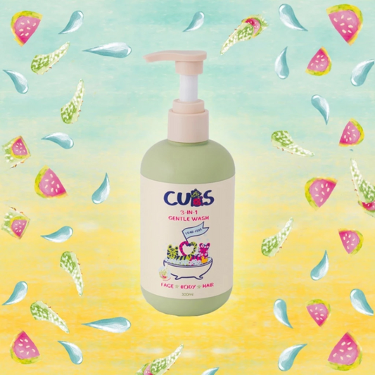 CUBS 3 in 1 Gentle Wash - Face/Body/Hair