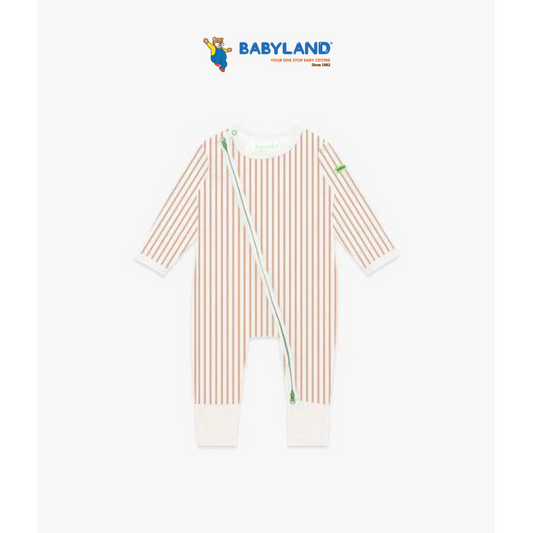 Hamako Zip Suit - Striped Solar