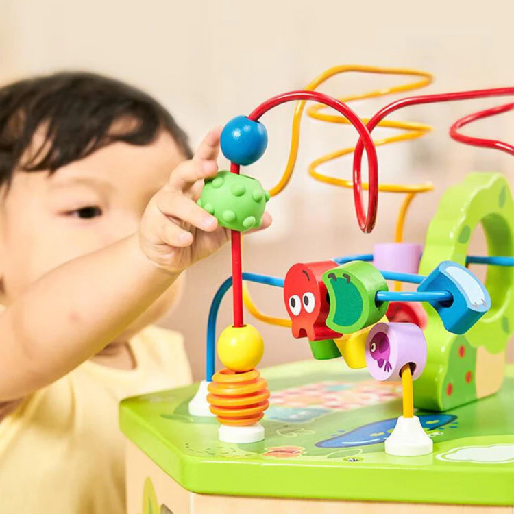 Hape 8596 Hexagonal Activity Cube Suitable For Age 1+ Years