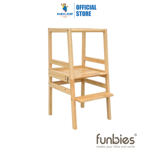 Funbies Baecere Convertible Learning Tower - Natural White
