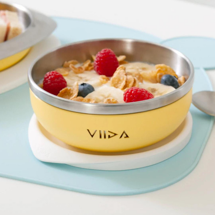 Viida Soufflé Antibacterial Stainless Steel Bowl