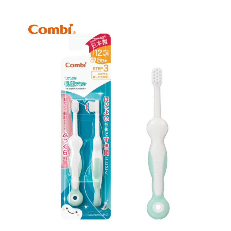 Combi Baby Teteo Baby Toothbrush Step 3 (12m+)