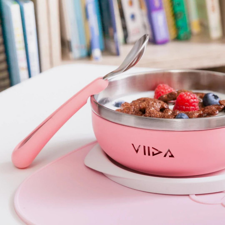 Viida Soufflé Antibacterial Stainless Steel Bowl