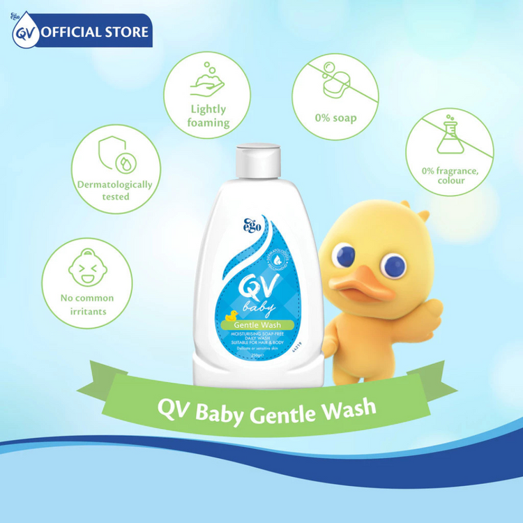 Ego QV Baby Gentle Wash (250ml)