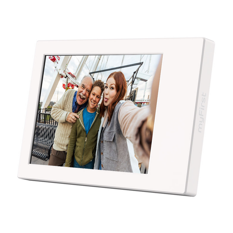 myFirst Frame Doodle 9-Inch Digital Photo Frame Designed for Family Anti-glare Matte Screen