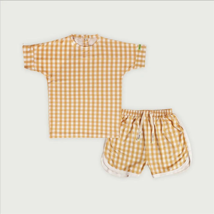 Hamako Tencel Kids/Adult Unisex Short Set - 140 (9-10yrs)