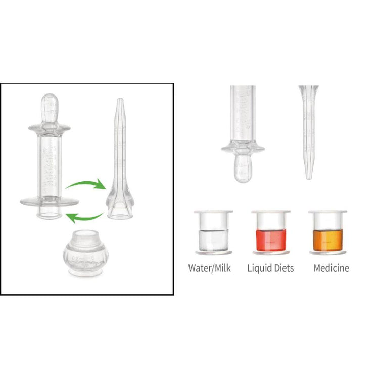 Haakaa SqueezieDOSE Silicone Dispenser Set (0m+)