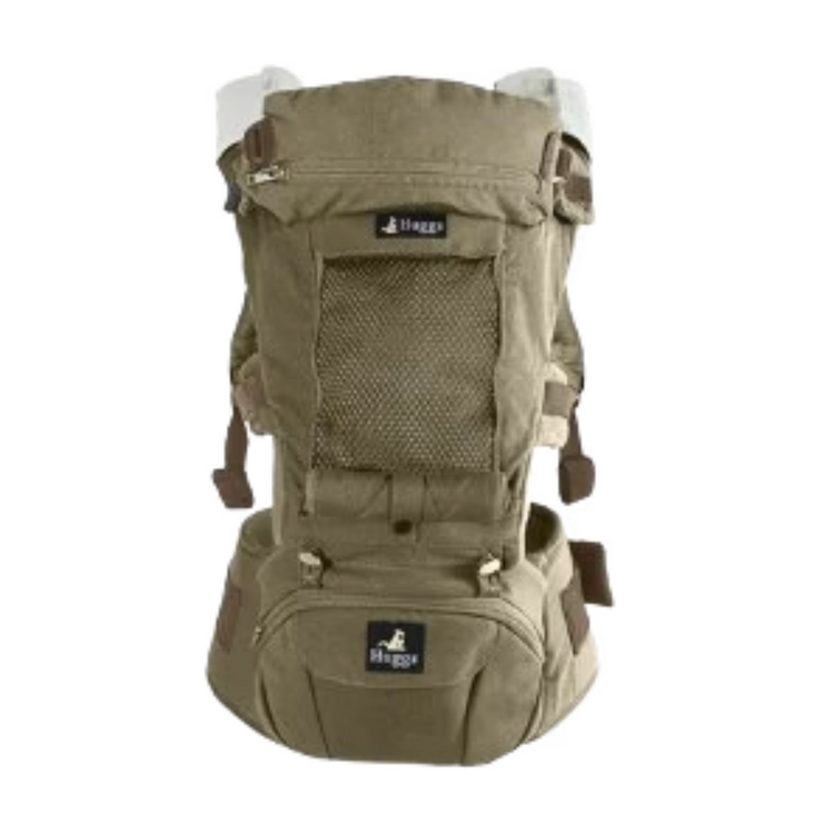 Abiie Huggs Hip Seat Baby Carrier With Patented Hipbelt (3M+)