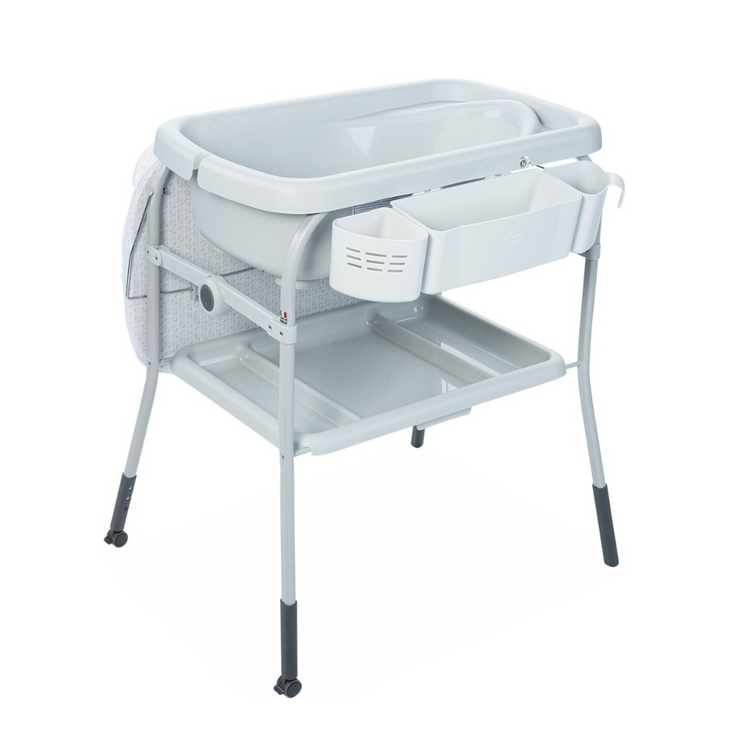 Chicco Cuddle & Bubble Comfort Bath and Changing Table - Dots