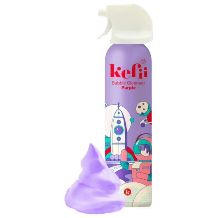 Kefii Bubble Cleanser – Purple 200ml